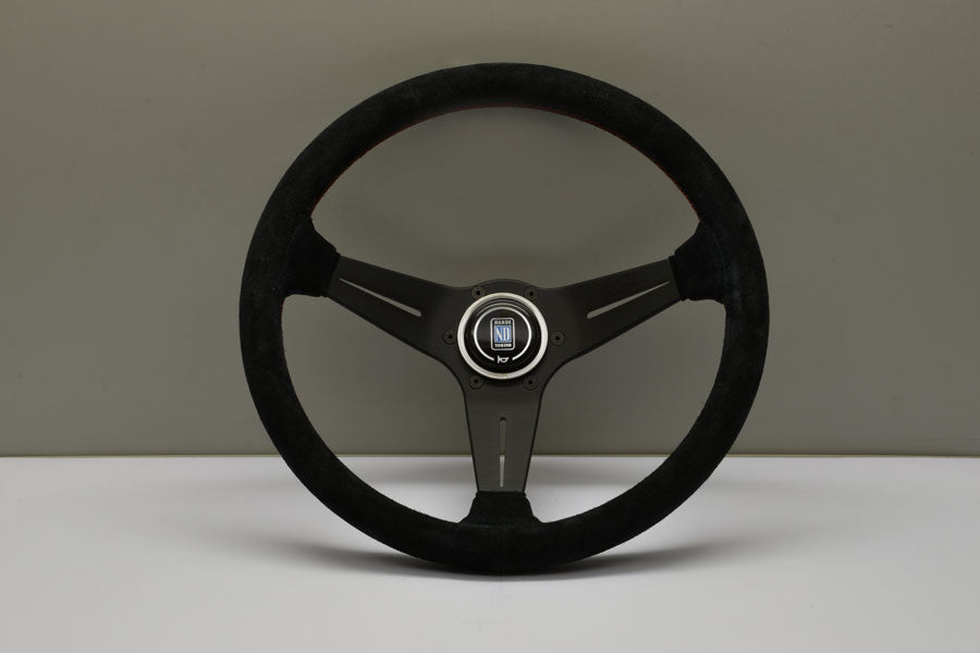 パーツ Nardi Deep Corn 35 Suede / black spokes Nardi Deep Corn (Suede w/Black Spokes) – Mafia Motorsports