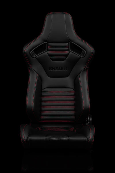 BRAUM Elite-X Racing Seats - Leatherette  (Pair) - Mafia Motorsports